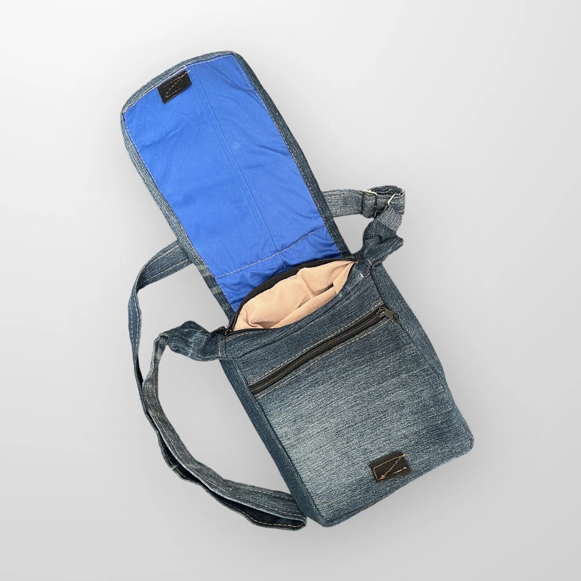 Upcycle Crossbody Bag Denim Purse