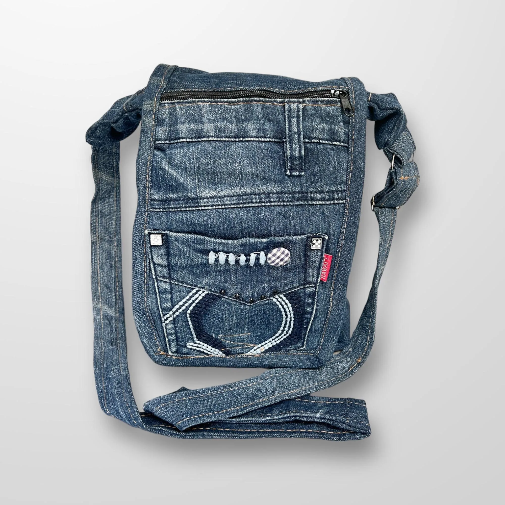 Upcycle Crossbody Bag Denim Purse