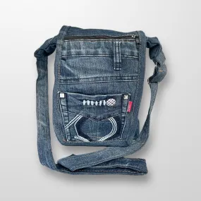 Upcycle Crossbody Bag Denim Purse