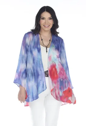 Watercolor Tulip Jacket