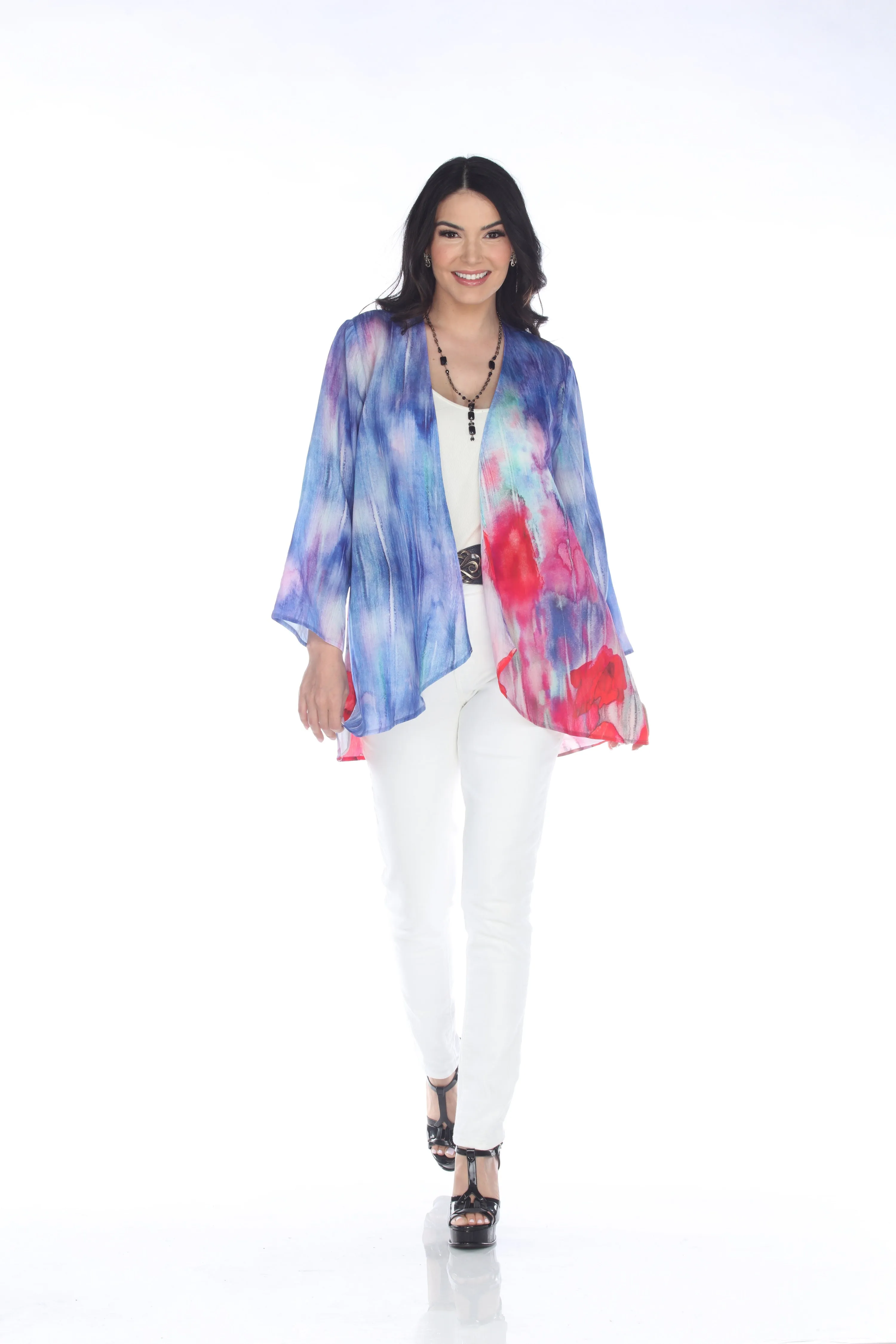 Watercolor Tulip Jacket
