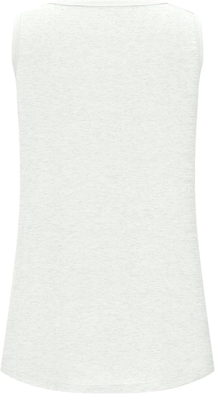 Wkishenl Womens Solid Tank Tops Summer Loose Casual Sleeveless Tops Trendy Scoop Neck Blouse Chic Beach Clothes Basic Outfits