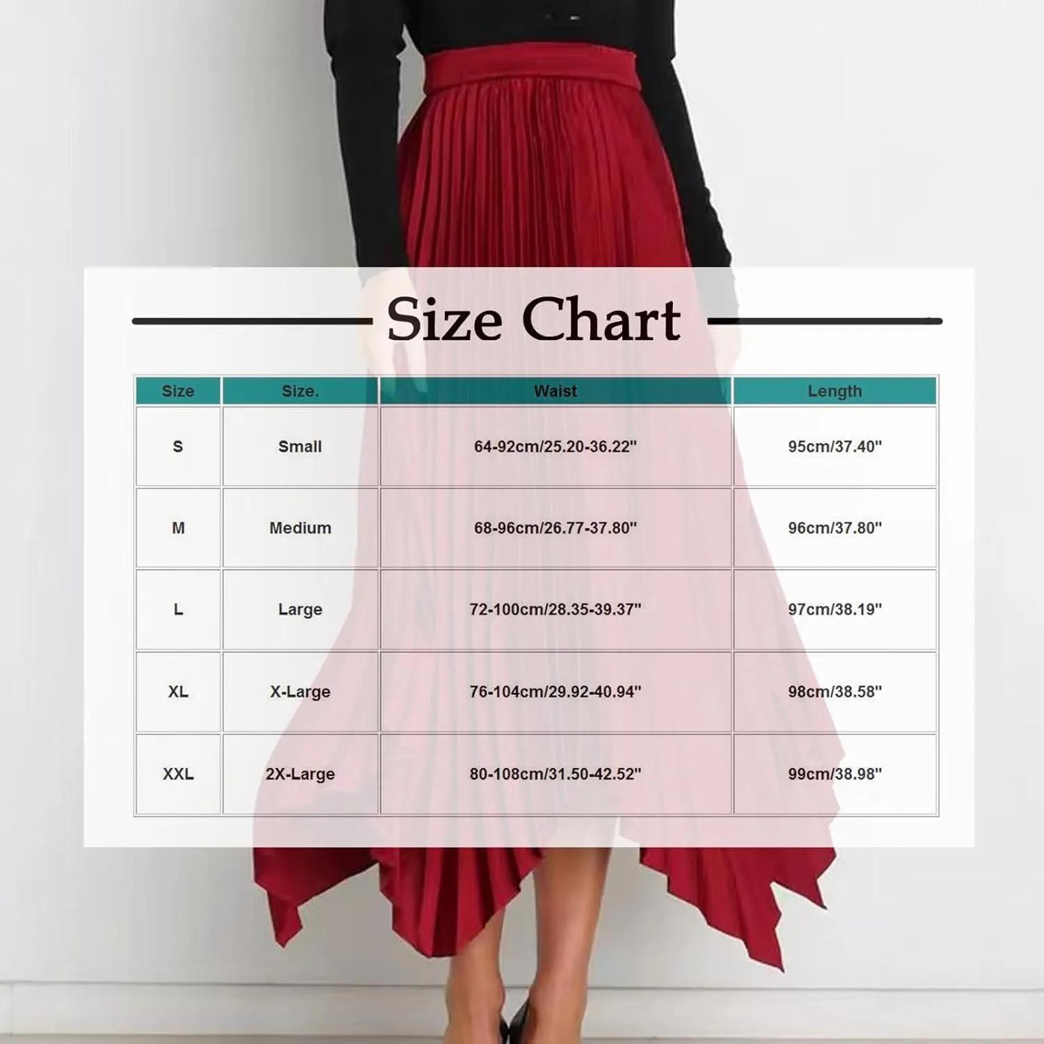 Women Dressy Pleated Skirts Irregular Hem High Waist Midi Skirt Solid Elegant Business Casual Half Dress 2025 New
