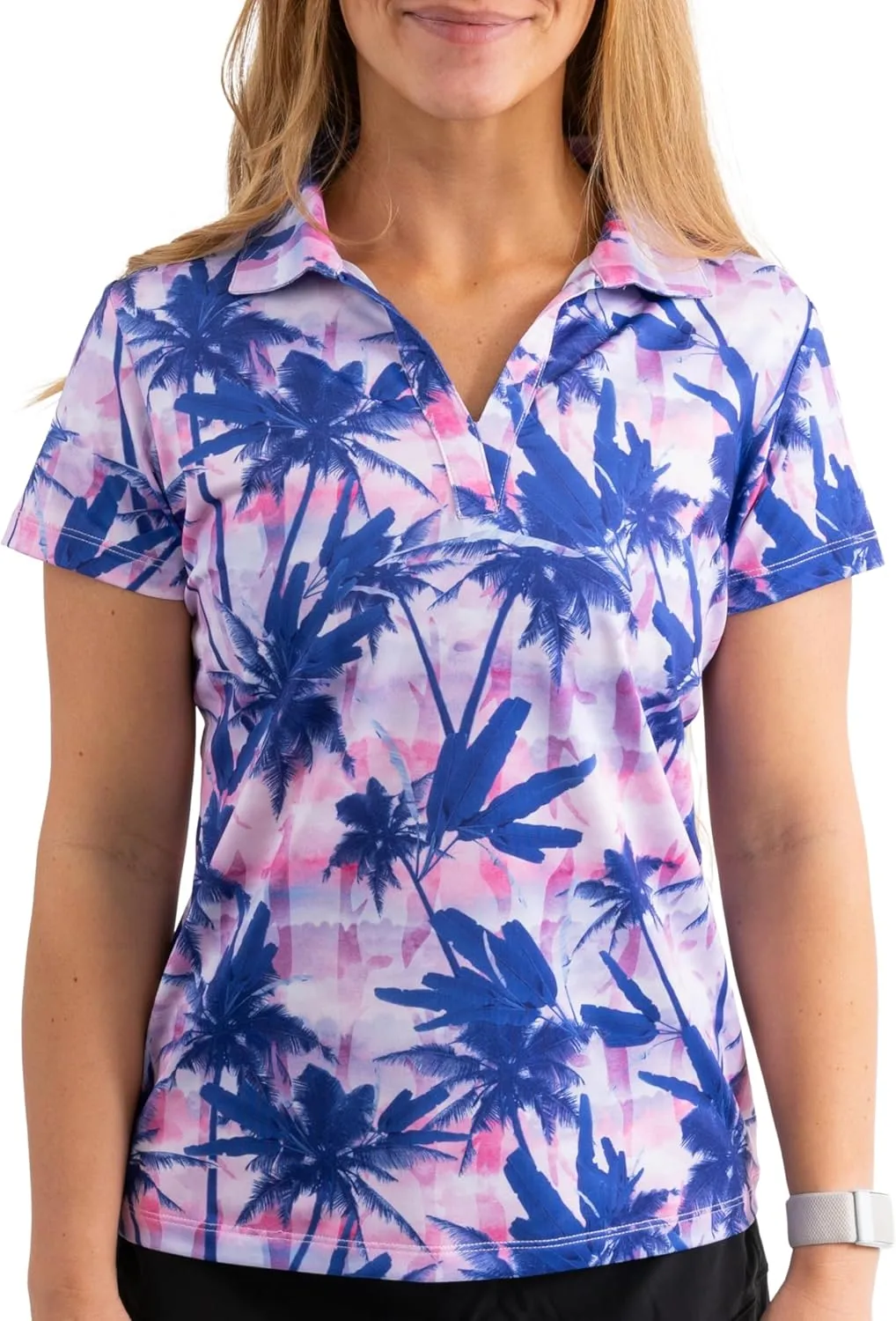YATTA GOLF Premium Golf Polo Shirts for Women - Lightweight, Quick Dry, Wrinkle Resistant & Moisture Wicking Polo