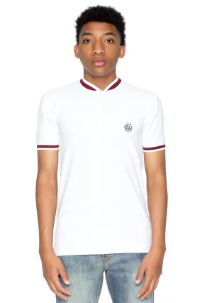 YOUNTVILLLE POLO SHIRT IN WHITE